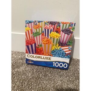 Colorluxe 1000 Piece Premium Puzzle Popcorn Party Fun by CraZart